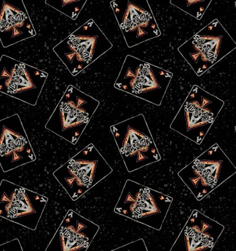 Aerosmith Aero Force One or Black Ace Cotton Fabric-One Yard 36"x 44" Wide - Picture 12 of 22
