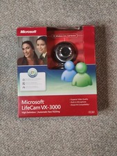Microsoft LifeCam VX-3000 Web Cam New Open Box