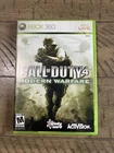 Call of Duty 4 Modern Warfare - Microsoft Xbox 360 with Manual TESTED