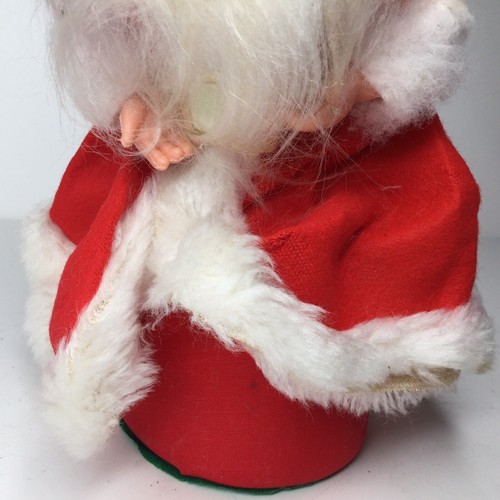 Vintage Moving Santa Clause Wind Up Plays “Dashing Through The Snow” - Picture 3 of 8