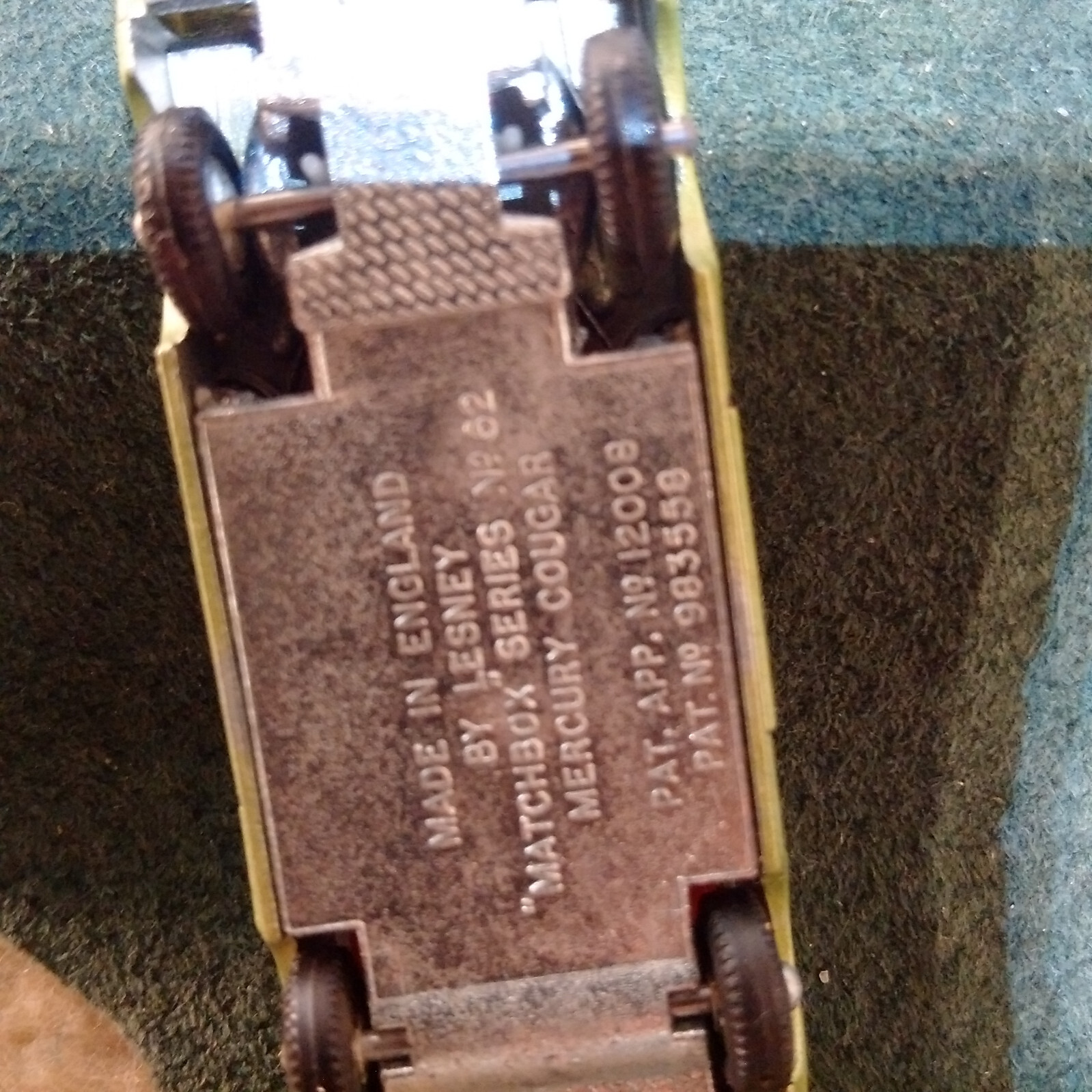 Matchbox 62, Mercury Cougar