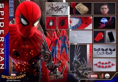 ホットトイズ クオーター・スケール 1/4 QS015 スパイダーマン DX版 Hot Toys (QS015) Spider-Man Homecoming Deluxe Figure