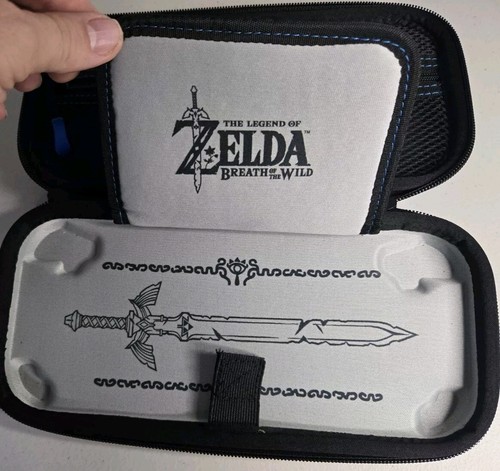 Legend Of Zelda Wireless Controller Power A & Case Nintendo Switch Midnight EUC - Picture 7 of 7