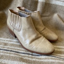 Madewell The Spencer Chelsea Pullon Ankle Boots Leather Shoes C1375 10 Bootie