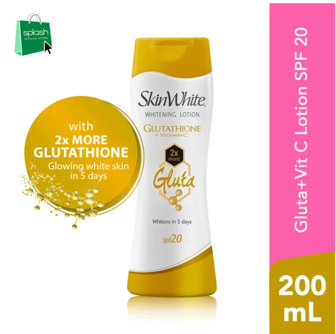 SkinWhite Glutathione + Vitamin C Whitening Lotion SPF20