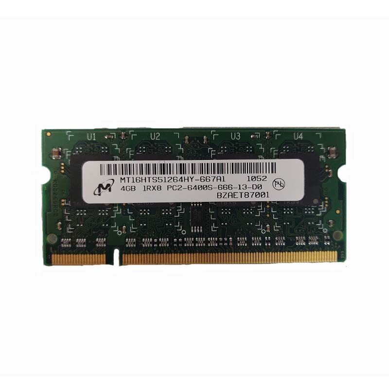 Micron 4GB RAM Memoria SODIMM DDR2 800MHz PC2-6400 Per Notebook - 4GB O 2GB, Micron (Nuova) Ricambio RAM DDR2 200 Pin - Foto 5
