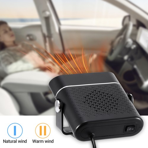 12V DC Car Auto Portable Defroster Demister Electric Heater Heating Cooling Fan - Picture 12 of 13
