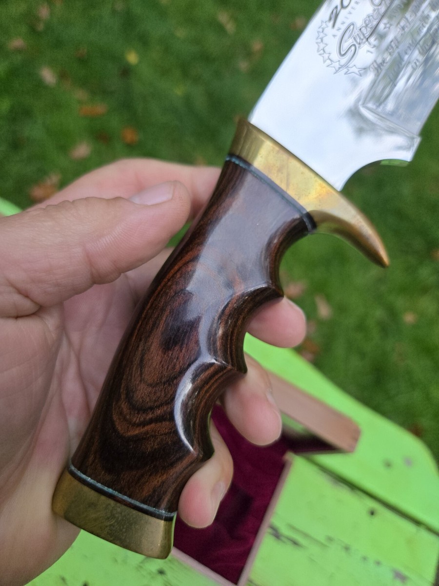 Harley-Davidson Super Glide 20th Anniversary Buck Custom Knife