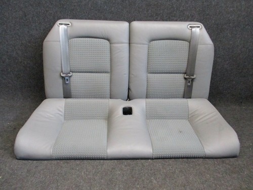 TEILLEDER Rücksitzbank Audi TT 8N Coupe Rückbank Ausstattung FEDER grau