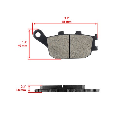 angst Christus vrouwelijk Caltric Rear Brake Pads for Honda CRF1000 CRF1100 / 06435-MEJ-016 06435-MEJ-026 | eBay angst Christus vrouwelijk Caltric Rear Brake Pads for Honda CRF1000 CRF1100 / 06435-MEJ-016 06435-MEJ-026 | eBay