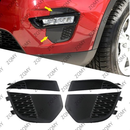 4PCS L+R Front Side Fog Lamp Bezel Trim Cover Set For Discovery Sport 2015-2019 - Picture 13 of 13
