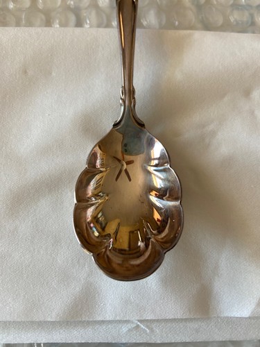 Vintage - Silverplated Sugar Spoon 5 7/8" Wakefield Pattern c.1965 - Picture 4 of 4