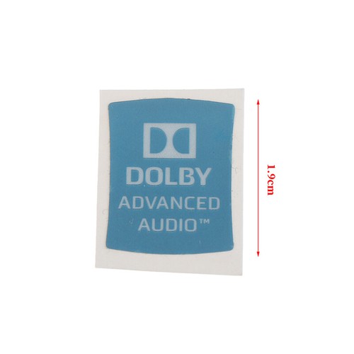 Dolby Surround Sound Labels Laptop Stickers Desktop Decor DIY Stickers - Photo 3/15