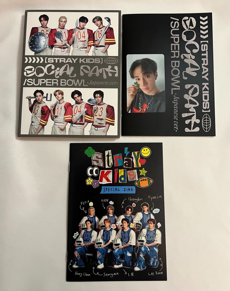Stray Kids Social Path [CD+ZINE+Photo book+Sticker+Bangchan