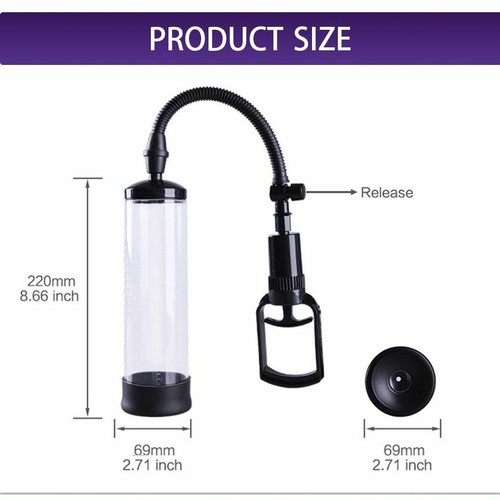 8.7inch-Men-Bigger-Penis-Growth-Power-Vacuum-Male-Enhancement-Enlarger-Pump-US - Picture 7 of 15