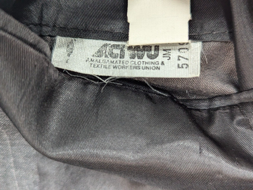 Vintage Brooks Brothers Mens 42R Double Breasted Gray Stripe Sport Coat 1980s - Picture 6 of 19