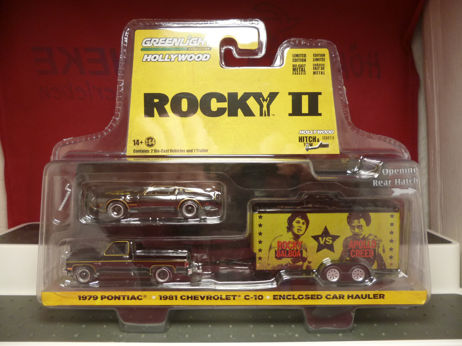 Greenlight Hollywood Series Rocky II 1 von 9 Sets Pontiac Chevy 164 