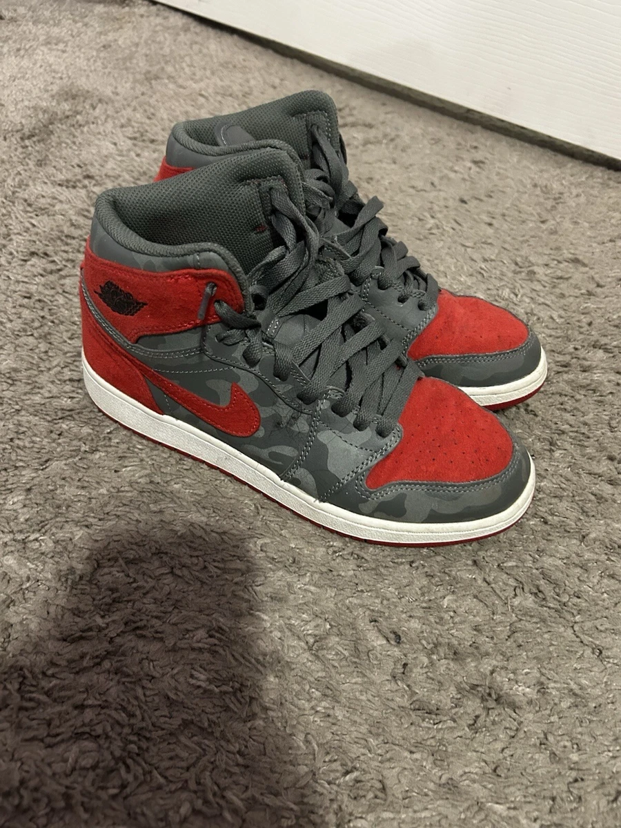 Jordan 1 Retro Premium High Red Camo for Sale | Authenticity