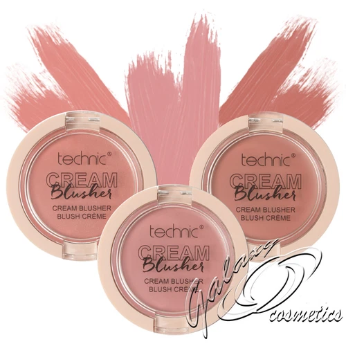 Technic Cream Blusher Compact Dewy Glow Finish