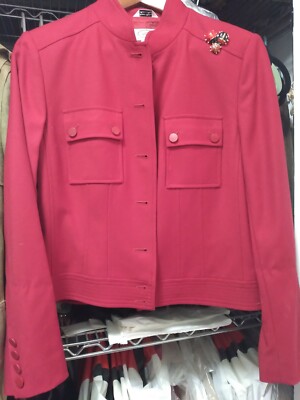 talbots red jacket