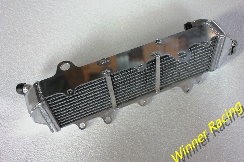 Radiateur Aluminium Pour Kawasaki KX125 1987-1989 - Neuf, Garantie 1 An, Compatible 2 Temps