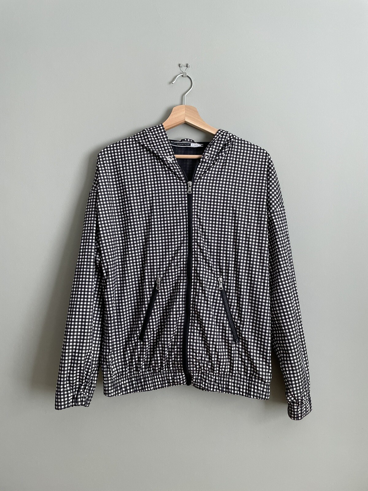 Sportmax code gingham jacket M medium rain coat s… - image 1