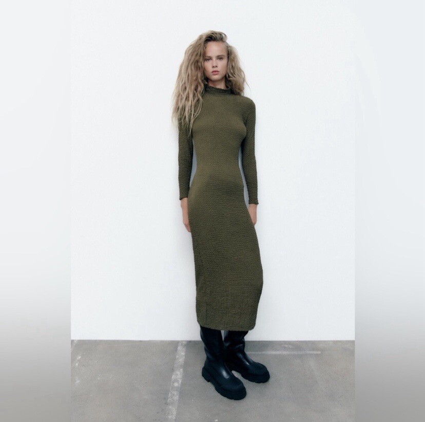 トップス theredthread S layered dress bug check THEREDTHREAD / ザレッドスレッド】S layered dress bug check