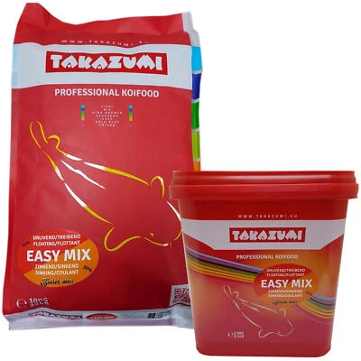 TAKAZUMI EASY MIX Koifutter Fisch Winterfutter Ø 4,5 mm Mix aus Gold Plus + Easy