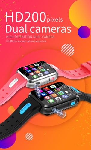 4G Kids Smart Watch GPS Tracker Smartwatch Video Calling SOS Touch Screen - Picture 4 of 15