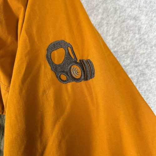 Columbia Convert Jacket Boy Youth (10/12) Orange Tan Gas Mask Patch Waterproof - Picture 14 of 24