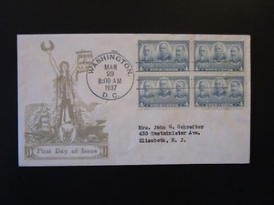 US-SC-793-FDC-Block-of-4-Dyer-Cachet-Z5289