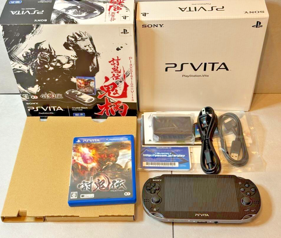 Console PS Vita Sony – Avec Carte 15 Go + 21 Jeux En Boîte Et Jeux Installés