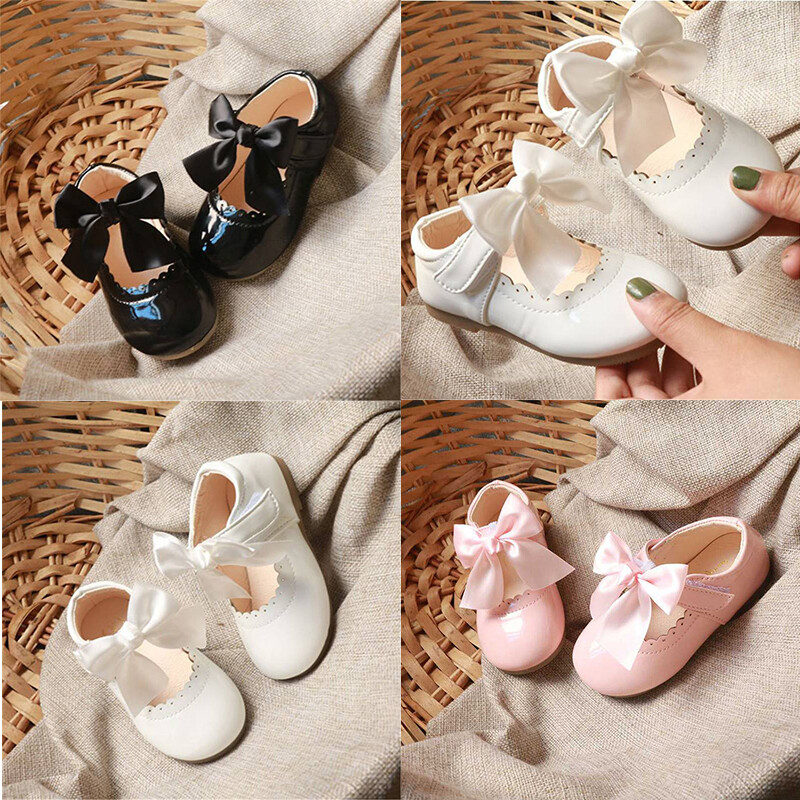 INFANTS SHOES SPANISH WEDDING PARTY 2021 New BABY GIRLS BOW kids