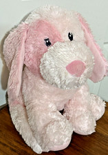 Russ Berrie My First Puppy Plush 14" Pink Dog