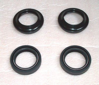Yamaha XJ 900 F 1983-1994 Gabelsimmerringe Staubkappen Set