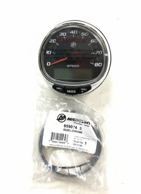 Mercury Smartcraft SC1000 SPEED Multifunction Gauge Speedometer