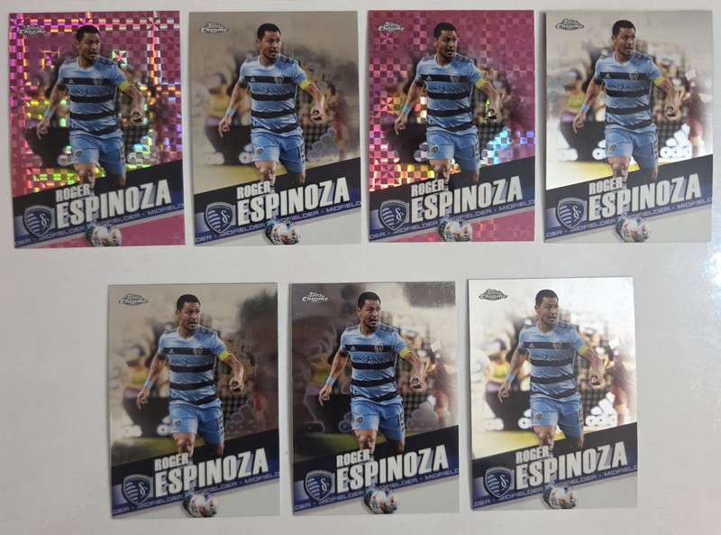 Roger Espinoza 7-Card Lot