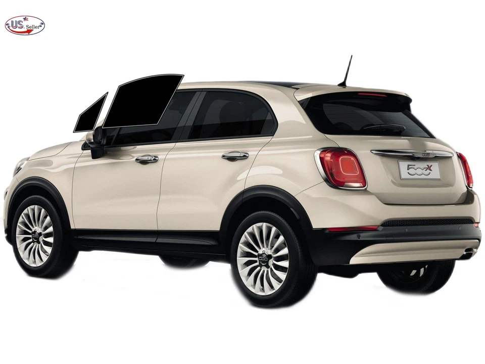 Kit de película de tinte de ventana de 2 capas precortada personalizada computarizada para Fiat 500X 2016-2023 Foto 2 de 4