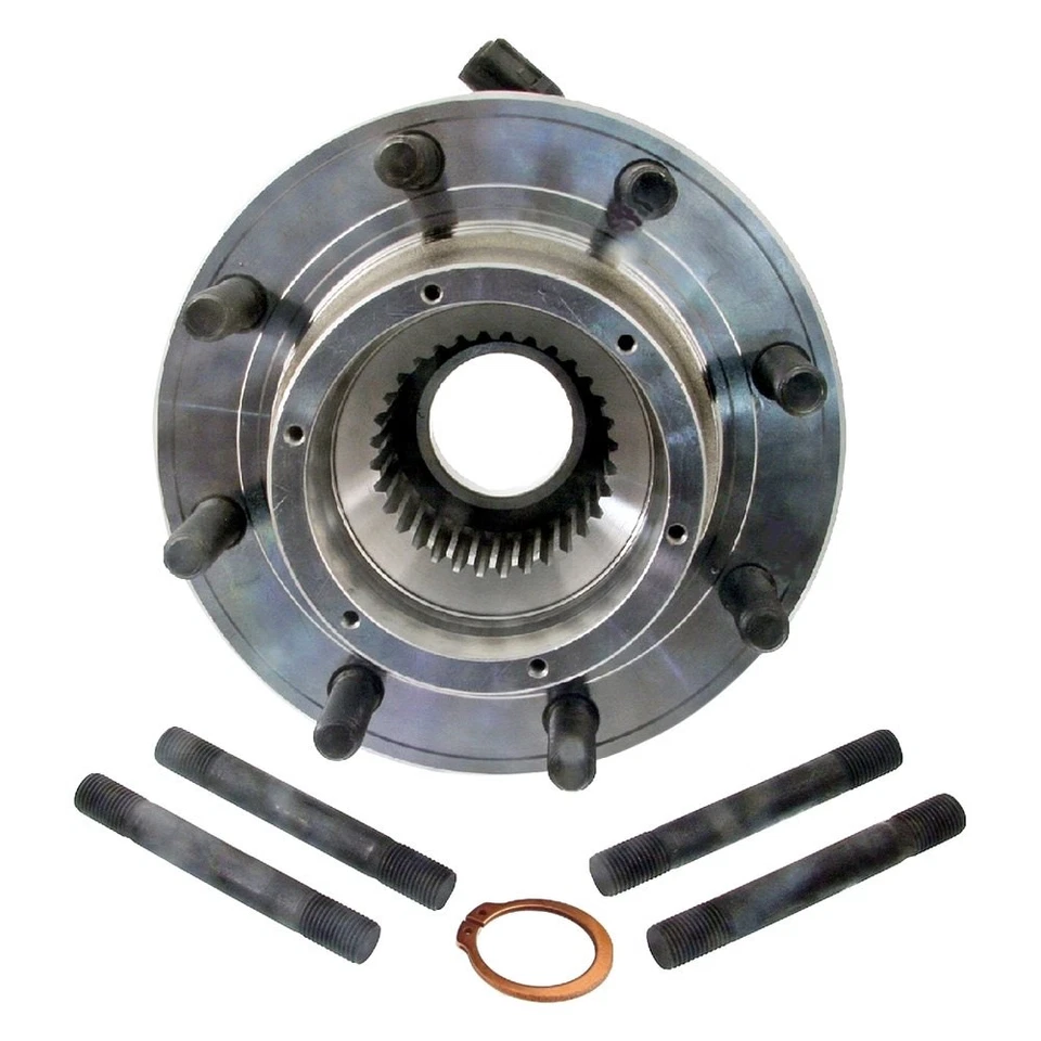 For Ford F-250 Super Duty 05-10 Wheel Bearing and Hub Assembly Gold Front Driver Foto 2 de 4