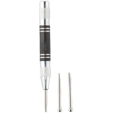 High Carbon Steel Drill Tool with Spring Loaded Automatic Center Punch