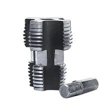 Pipe Extractor with Drive Shank Threaded Pipe Screw Extractor Hexagonal