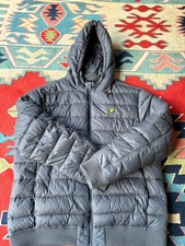 Lyle & Scott Vintage lightweight Puffer Jacket, Black, excellent used condition