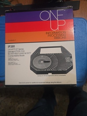 Vintage One Up IP381 Typewriter Ribbon New Old Stock For Olivetti ET Series''