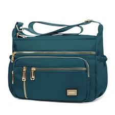 Crossbody Bag for Women, Nylon Shoulder Purse Handbag Messenger Bag, Trendy P...