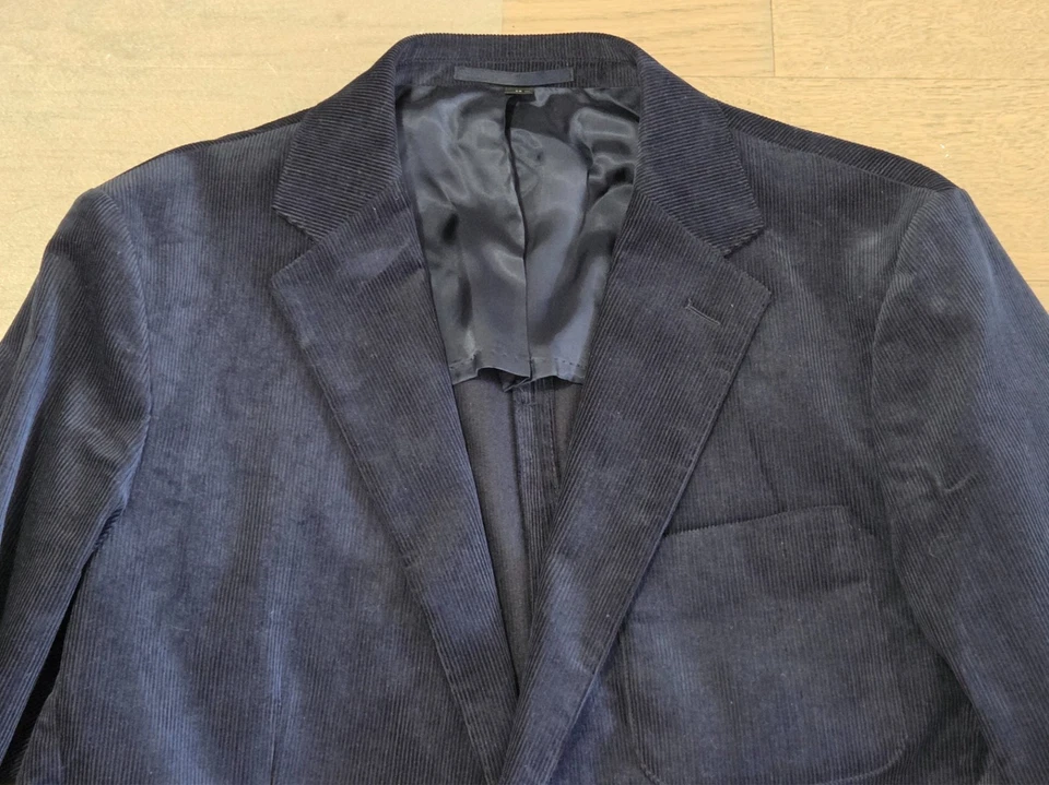 J. Crew - Мужская Slim Fit Ludlow вельветовый костюм - размер 38S/30 - Изображение 2 из 4