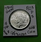 1923 P Peace Silver Dollar CHOICE GEM Brilliant Ultra Rare BU Grade Silver Coin