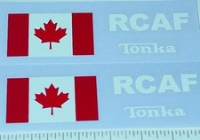 Pair Tonka Royal Canadian Air Force Jeep Stickers TK-086