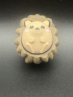 3D-gedruckter niedlicher Igel Tiermotiv Fidget Clicker