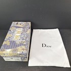 EMPTY Christian Dior Shoe Box With Dust Bag Floral 11 x 5.5 x 4"