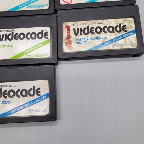 14 Bally Astrocade Videocade Astrovision Arcade Game Cartridge Lot + Manuals - Picture 4 of 9